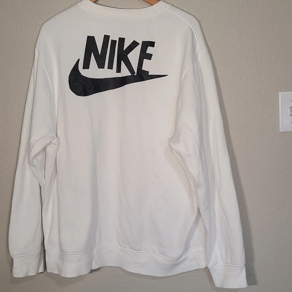 Nike Men's White Sweater